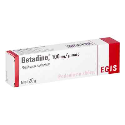 Betadine maść 20 g od EGIS PHARMACEUTICALIS LTD.LACTA PLANT PZN 08306174