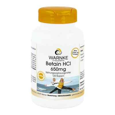 Betaina HCl 650 mg kapsułki