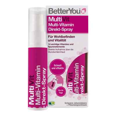 BetterYou Multiwitaminowy spray do stosowania bezpośredniego