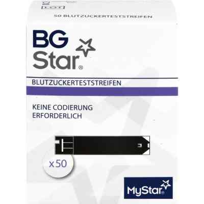 Bgstar Teststreifen 50 szt. od Medi-Spezial GmbH PZN 09672758
