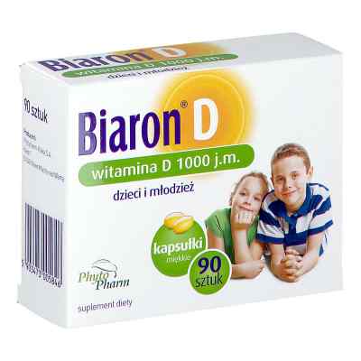 Biaron Witamina D 1000 j.m. 90  od PHYTOPHARM KLĘKA S.A. PZN 08301443