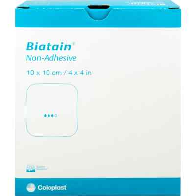 Biatain Schaumverband 10x10 cm nicht haftend