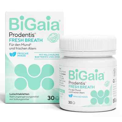 BiGaia® Prodentis® Fresh Breath tabletki do ssania 30 szt. od BiGaia Germany GmbH PZN 20038246