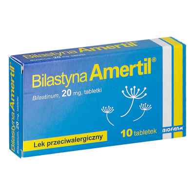 Bilastyna Amertil 20 mg tabletki