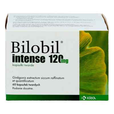Bilobil Intense 120 mg kapsułki 60  od KRKA D.D. NOVO MESTO PZN 08300494