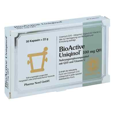 Bio Active Ubichinon 100 mg Qh kapsułki 30 szt. od Pharma Nord Vertriebs GmbH PZN 11077649
