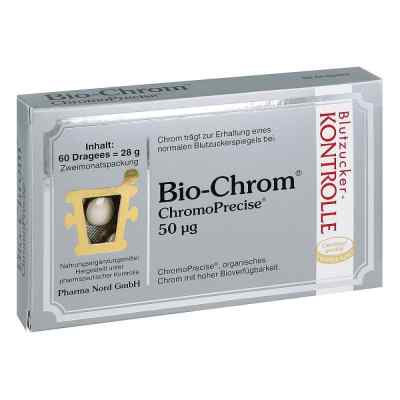 Bio Chrom z drożdżami chromowymi 50 [my]g drażetki 60 szt. od Pharma Nord Vertriebs GmbH PZN 10394520