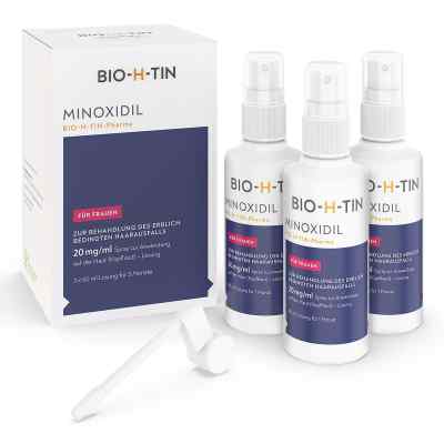 BIO-H-TIN Minoxidil 20 mg/ml spray 3X60 ml od Dr. Pfleger Arzneimittel GmbH PZN 10391786