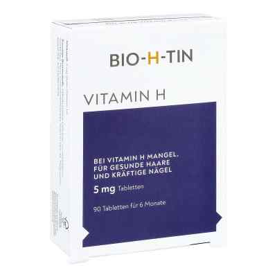 Bio H TIN  Tabletki z witaminą H5, 5 mg 90 szt. od Dr. Pfleger Arzneimittel GmbH PZN 09900484