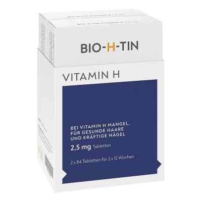 Bio H Tin Vitamin H 2,5 mg fuer 2x12 Wochen Tabletten  2X84 szt. od Dr. Pfleger Arzneimittel GmbH PZN 09900455