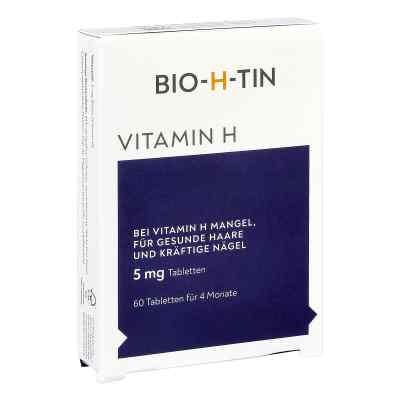Bio H Tin Vitamin H 5 mg fuer 4 Monate tabletki 60 szt. od Dr. Pfleger Arzneimittel GmbH PZN 09900478