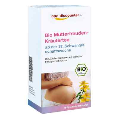 Bio Mutterfreuden-kräutertee herbata ziołowa z liśćmi maliny 15X1.5 g od apo.com Group GmbH PZN 16604415