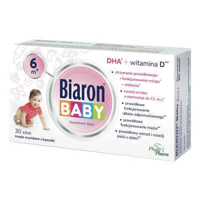 Bioaron Baby od 6 m-ca krople wyciskane z kapsułki 30  od PHYTOPHARM KLĘKA S.A. PZN 08300285