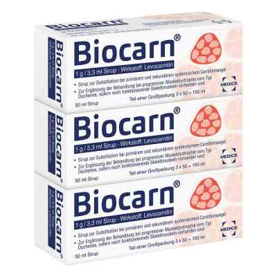Biocarn Syrop 3X50 ml od MEDICE Arzneimittel Pütter GmbH& PZN 03074826