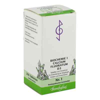 Biochemie 1 Calcium fluoratum D 3 Tabl. 200 szt. od Bombastus-Werke AG PZN 04324604