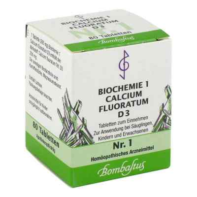 Biochemie 1 Calcium fluoratum D 3 Tabl. 80 szt. od Bombastus-Werke AG PZN 04324596