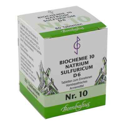 Biochemie 10 Natrium sulfuricum D 6 Tabl.