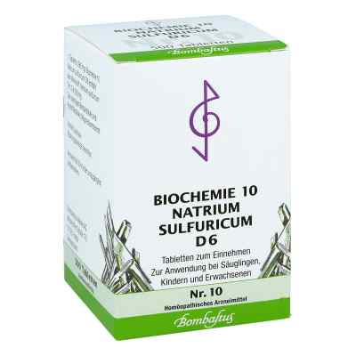 Biochemie 10 Natrium sulfuricum D 6 tabletki 500 szt. od Bombastus-Werke AG PZN 01073857