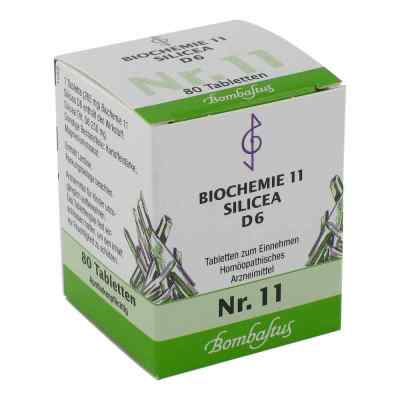 Biochemie 11 Silicea D 6 Tabl. 80 szt. od Bombastus-Werke AG PZN 01073975