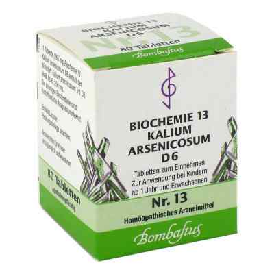 Biochemie 13 Kalium arsenicosum D 6 Tabl. 80 szt. od Bombastus-Werke AG PZN 04324573