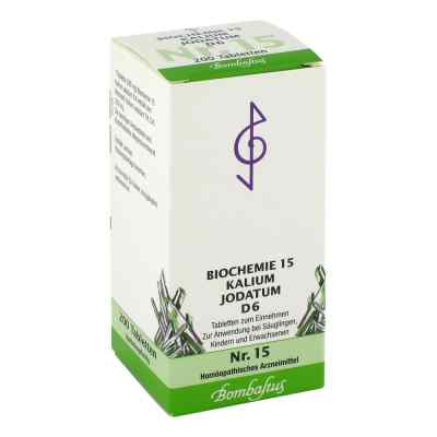 Biochemie 15 Kalium jodatum D 6 Tabl.