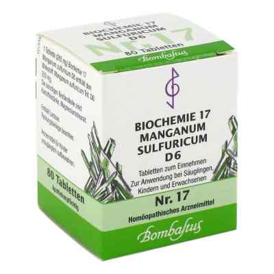 Biochemie 17 Manganum sulfuricum D 6 Tabl. 80 szt. od Bombastus-Werke AG PZN 04324863