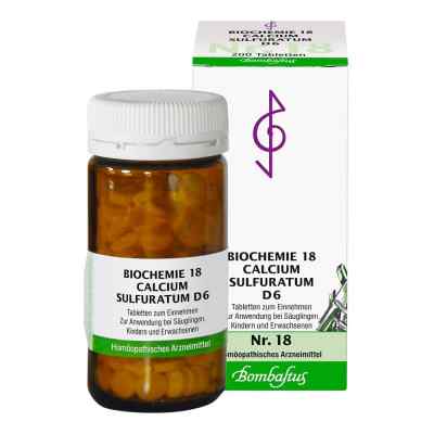 Biochemie 18 Calcium sulfuratum D 6 Tabl. 200 szt. od Bombastus-Werke AG PZN 04325029