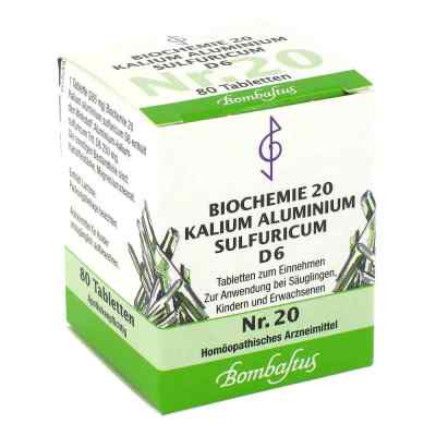Biochemie 20 Kalium aluminium sulf.D 6 Tabl.