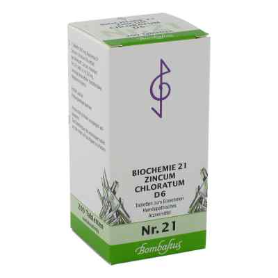 Biochemie 21 Zincum chloratum D 6 Tabl.