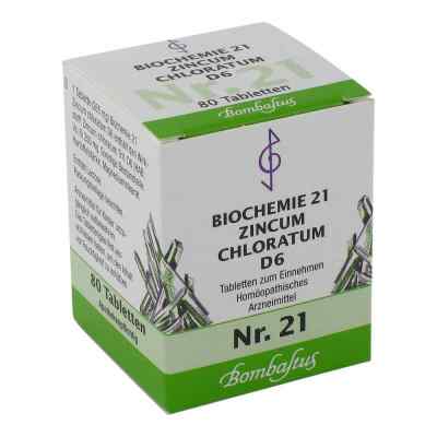 Biochemie 21 Zincum chloratum D 6 Tabl. 80 szt. od Bombastus-Werke AG PZN 04325176