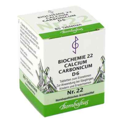 Biochemie 22 Calcium carbonicum D 6 Tabl.