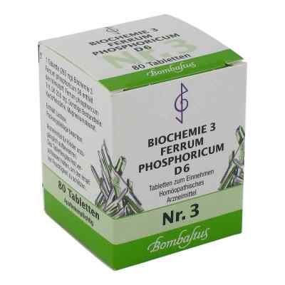 Biochemie 3 Ferrum phosphoricum D 6 Tabl. 80 szt. od Bombastus-Werke AG PZN 03768204