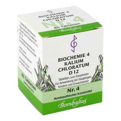 Biochemie 4 Kalium chloratum D 12 Tabl. 80 szt. od Bombastus-Werke AG PZN 04325153