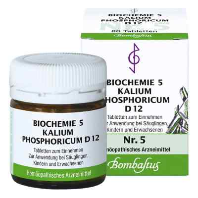Biochemie 5 Kalium phosphoricum D 12 Tabl. 80 szt. od Bombastus-Werke AG PZN 00835012