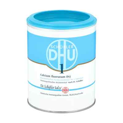 Biochemie DHU 1 Calcium fluorat. D12 tabletki 1000 szt. od DHU-Arzneimittel GmbH & Co. KG PZN 00273815