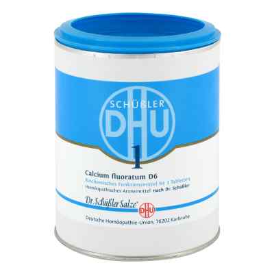 Biochemie Dhu 1 Calcium fluorat.D 6 Tabl. 1000 szt. od DHU-Arzneimittel GmbH & Co. KG PZN 00273784