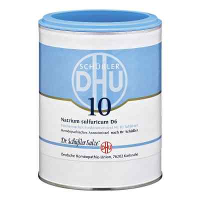 Biochemie Dhu 10 Natrium sulfur.D 6 tabletki 1000 szt. od DHU-Arzneimittel GmbH & Co. KG PZN 00274660