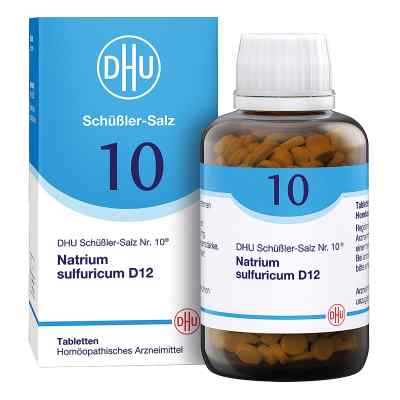 Biochemie Dhu 10 Natrium Sulfuricum D12  Tabletten 900 szt. od DHU-Arzneimittel GmbH & Co. KG PZN 18182740