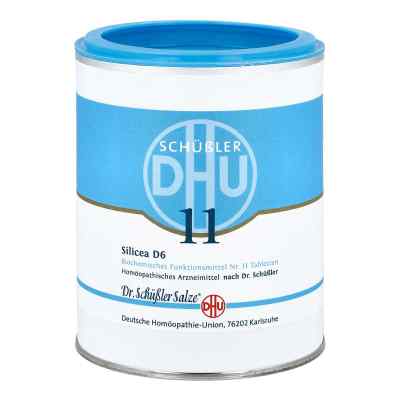 Biochemie Dhu 11 Silicea D 6 tabletki 1000 szt. od DHU-Arzneimittel GmbH & Co. KG PZN 00274772