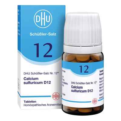 Biochemie Dhu 12 Calcium sulfur.D 12 Tabl. 80 szt. od DHU-Arzneimittel GmbH & Co. KG PZN 00274890