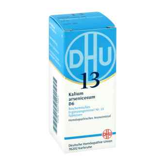 Biochemie Dhu 13 Kalium arsenicosum D 6 Tabl. 80 szt. od DHU-Arzneimittel GmbH & Co. KG PZN 00274921