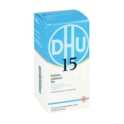 Biochemie Dhu 15 Kalium jodatum D 6 w tabletkach 420 szt. od DHU-Arzneimittel GmbH & Co. KG PZN 06584367