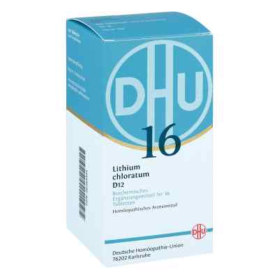 Biochemie Dhu 16 Lithium chloratum D 12 Tabl. 420 szt. od DHU-Arzneimittel GmbH & Co. KG PZN 06584404