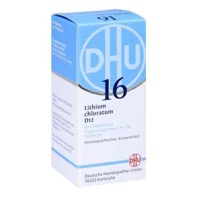 Biochemie Dhu 16 Lithium chloratum D 12 Tabl. 80 szt. od DHU-Arzneimittel GmbH & Co. KG PZN 00275168