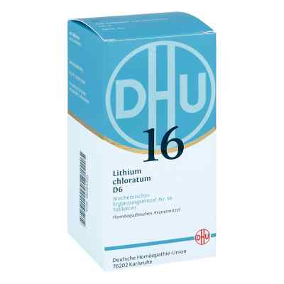 Biochemie DHU 16 Lithium chloratum D6 tabletki 420 szt. od DHU-Arzneimittel GmbH & Co. KG PZN 06584396