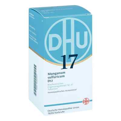 Biochemie Dhu 17 Manganum sulfuricum D 12 Tabl. 420 szt. od DHU-Arzneimittel GmbH & Co. KG PZN 06584427
