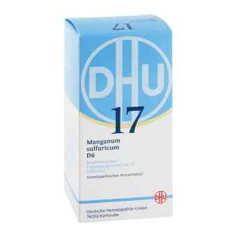 Biochemie Dhu 17 Manganum sulfuricum D 6 w tabletkach 420 szt. od DHU-Arzneimittel GmbH & Co. KG PZN 06584410