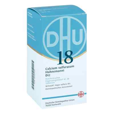 Biochemie Dhu 18 Calcium sulfuratum D 12 Tabl. 420 szt. od DHU-Arzneimittel GmbH & Co. KG PZN 06584456