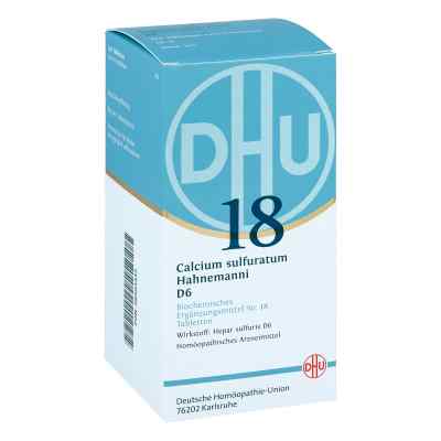 Biochemie Dhu 18 Calcium sulfuratum D 6 Tabl. 420 szt. od DHU-Arzneimittel GmbH & Co. KG PZN 06584433