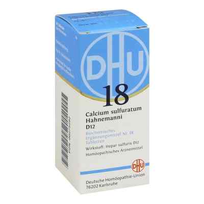 Biochemie DHU 18 Calcium sulfuratum D12 tabletki 80 szt. od DHU-Arzneimittel GmbH & Co. KG PZN 00275292